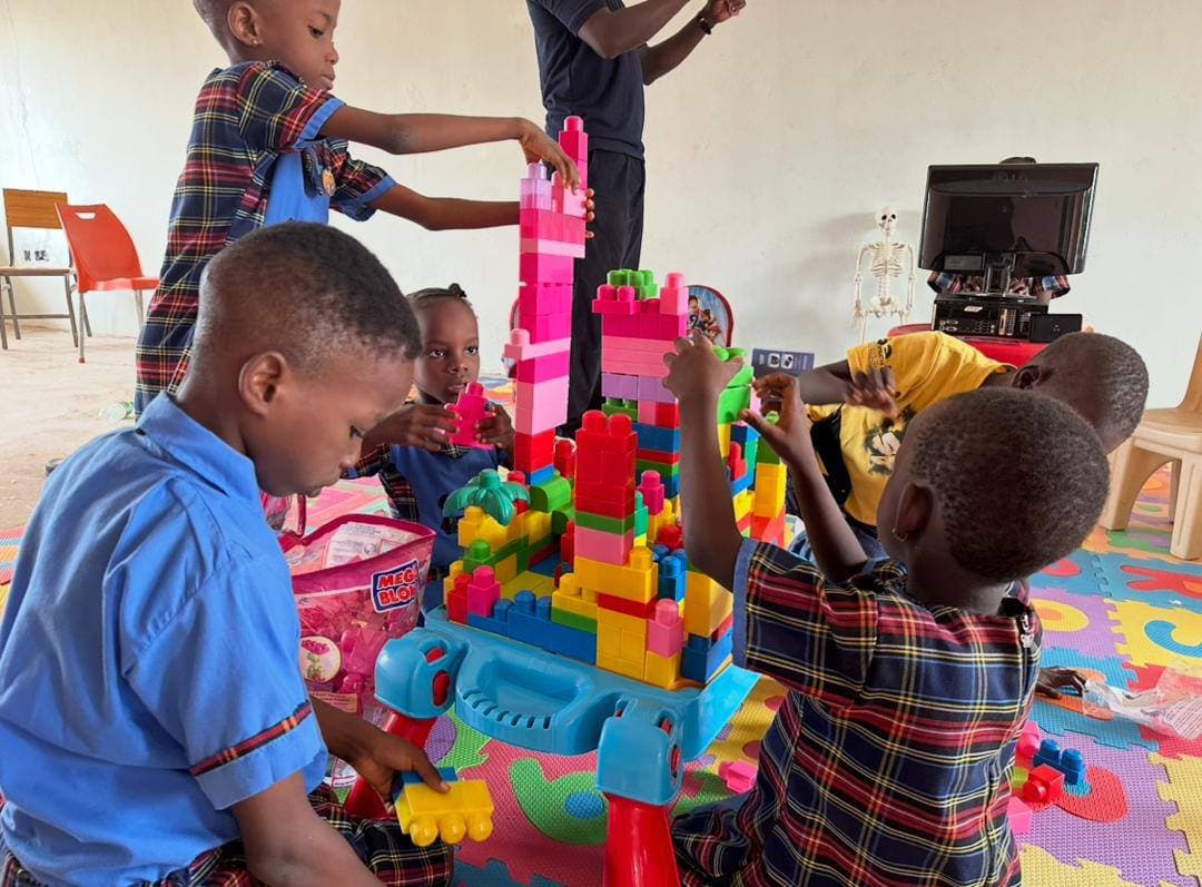 Montessori classroom activity